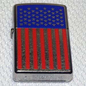 American Flag Zippo F-17 Never Used